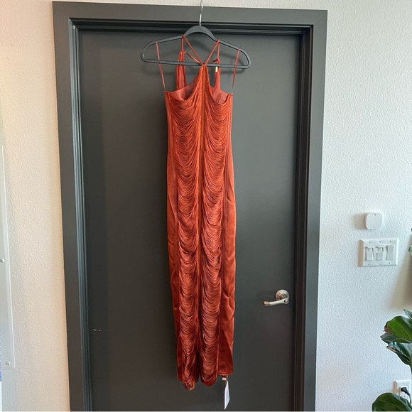 Cult Gaia Renata Gown Maxi Dress in Bronze Size Small NEW! New with tags! - Picture 5 of 17